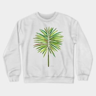 fan palm green Crewneck Sweatshirt